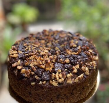 Banana Dates Walnut Travel Cake
