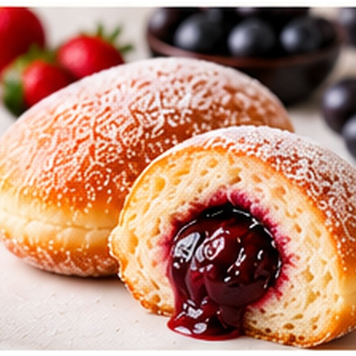 Bomboloni - Berry Diplomat
