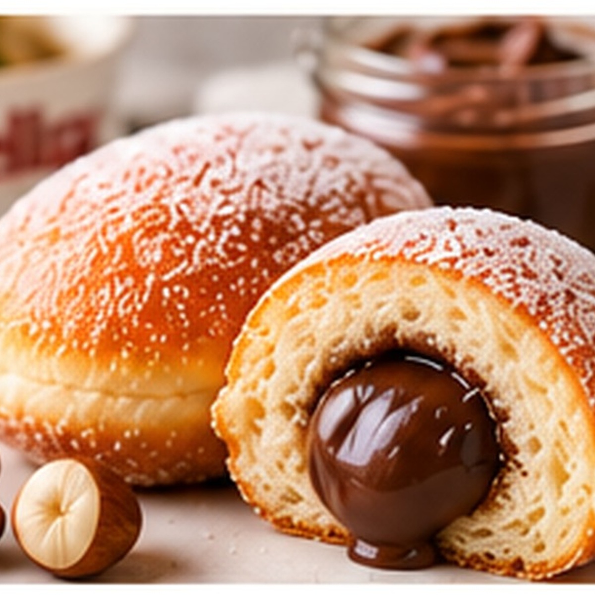 Bomboloni - Nutella