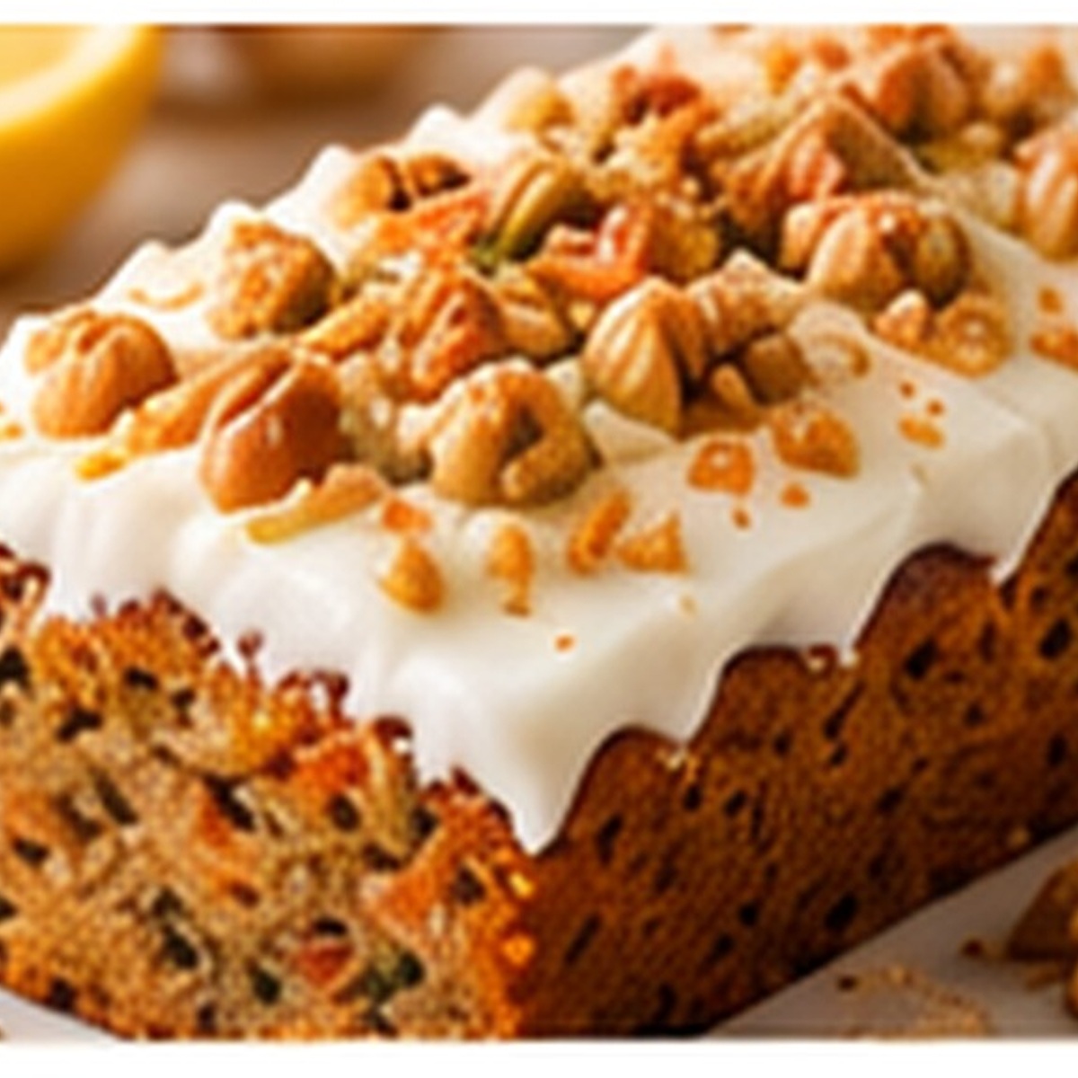 Carrot Creamcheese Travel Cake Slice