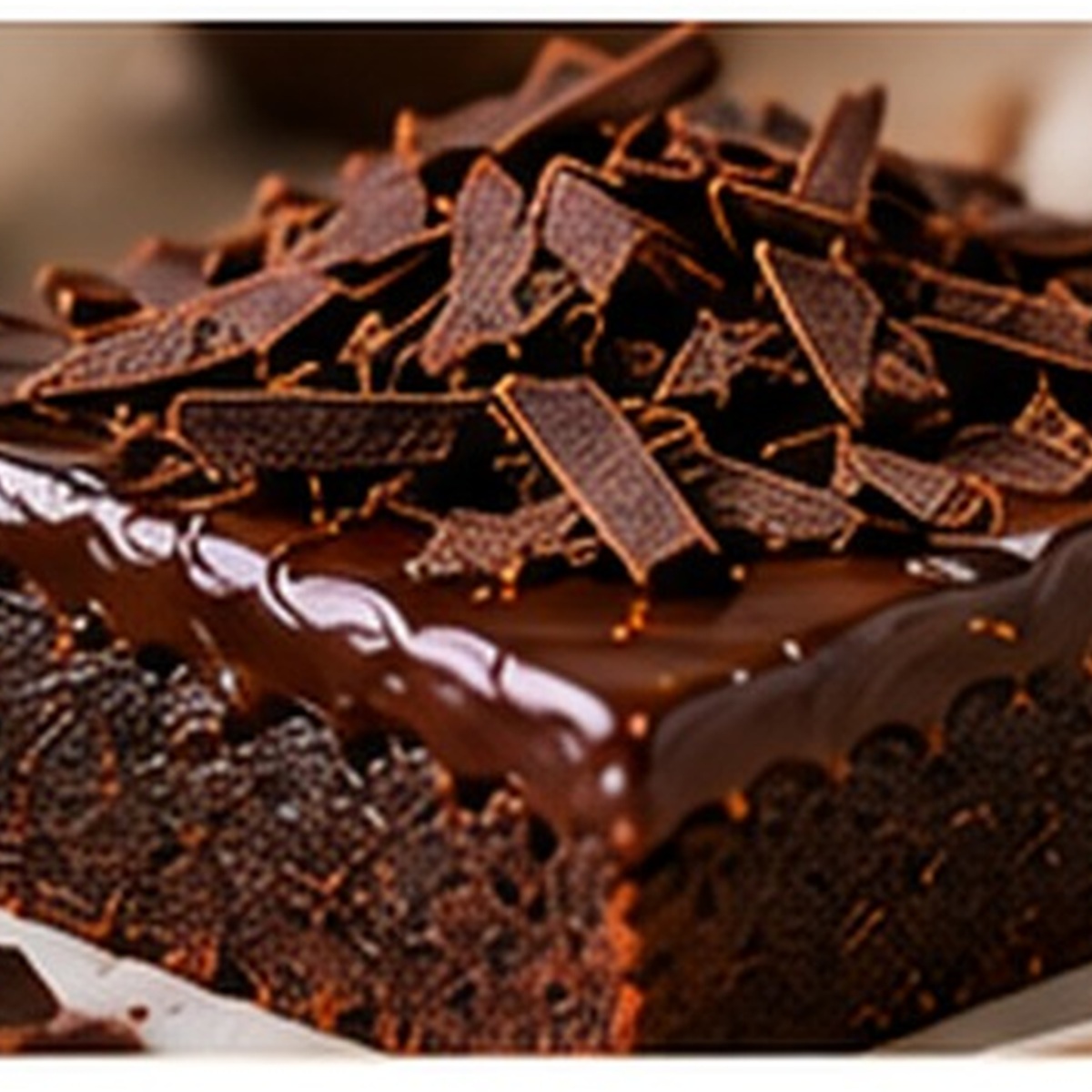 Ganache Brownie